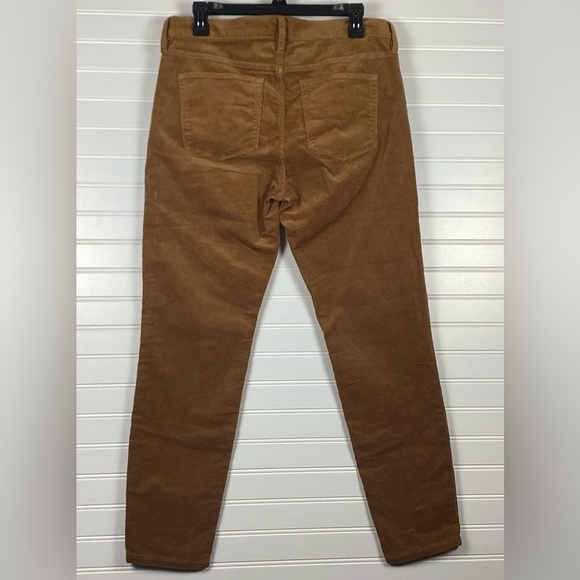 J Crew NWT Light Brown/Mustard Straight Corduroy Pants Women's Sz 29 - Picture 5 of 10